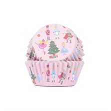 Picture of NUTCRACKER CUPCAKE CASES FOIL LINED PK/30